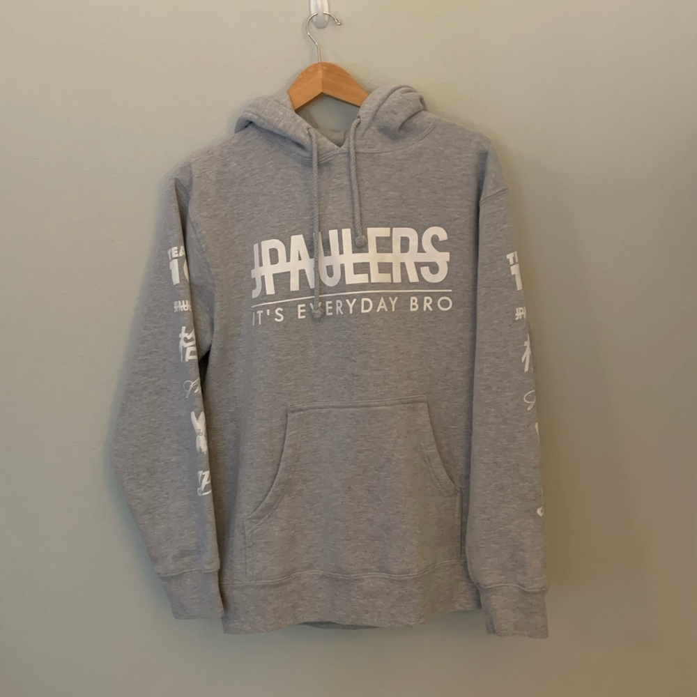 jake paul merch gray hoodie; VERY SOFT